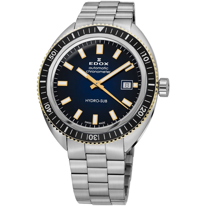 Edox - Hydro-Sub Date Automatic Chronometer - Edox Watches