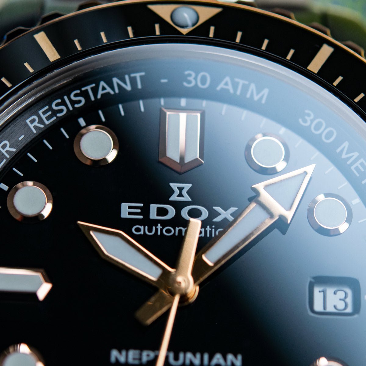 Edox - Neptunian Grande Reserve Date Automatic - Edox Watches